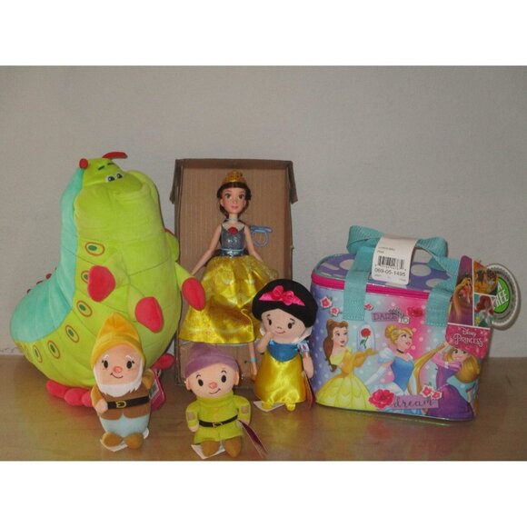 Wholesale Disney Lot of 6 Pieces Spin Doll Centipede Plush 3 Disney Plush New - Picture 1 of 8